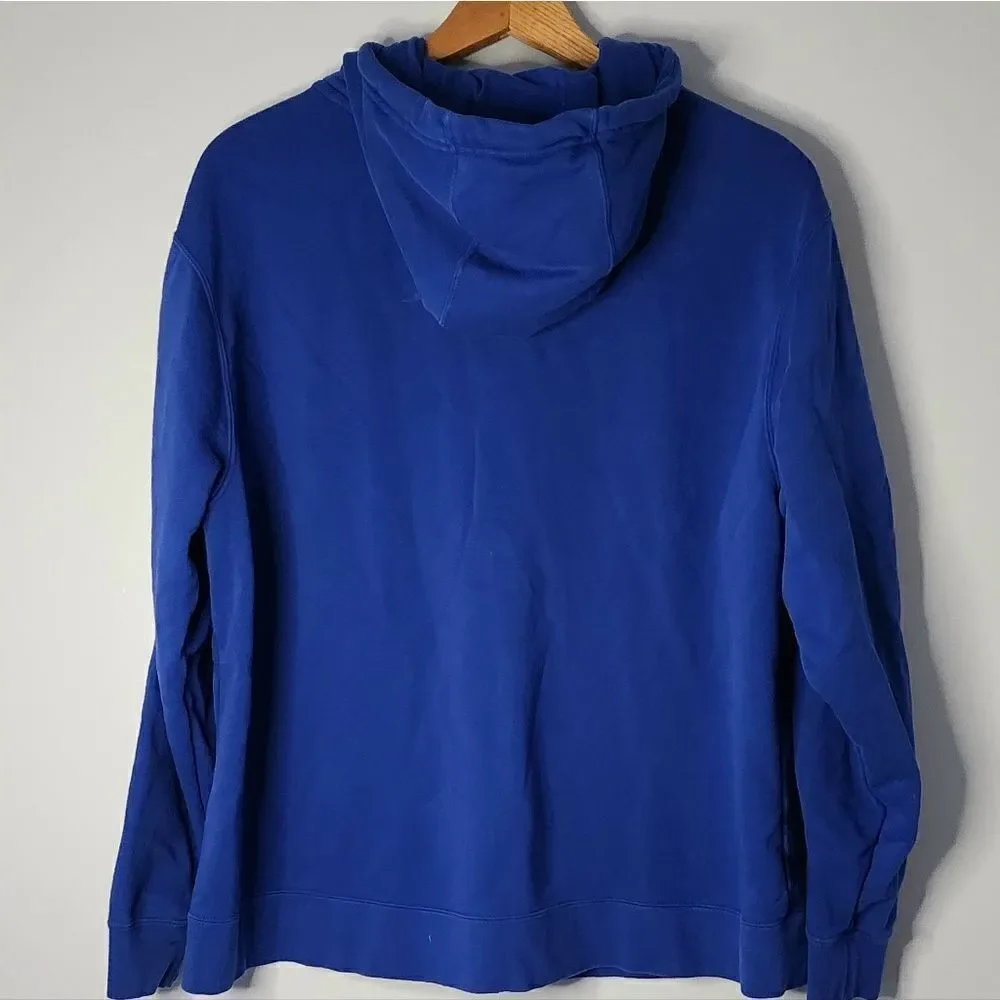 Nike full zip men's hooded full zip sweatshirt size 1X spellout sleeve